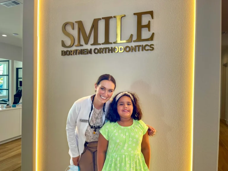 Patient meeting with an orthodontic provider in Weatherford