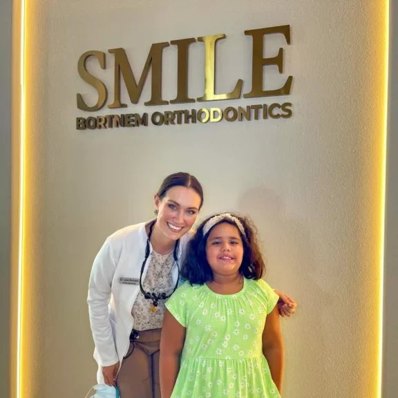 Patient meeting with an orthodontic provider in Weatherford